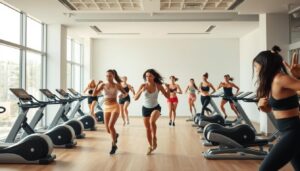 HILIT Workout - Frauen beim Sport