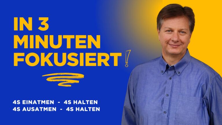Die 3-Minuten-Atemtechnik